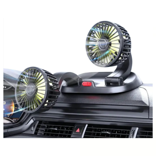 VENTILADOR DOBLE COMPACTO PARA AUTO